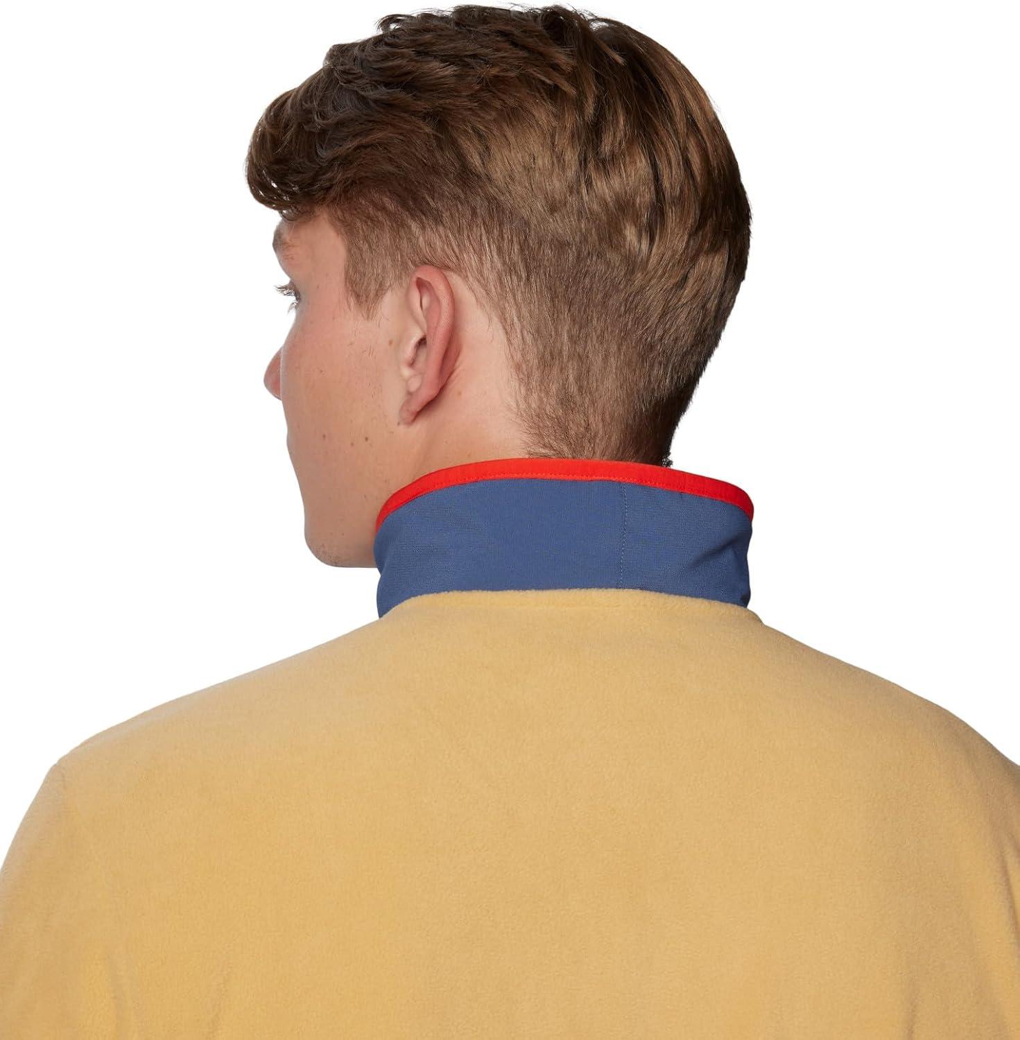 imageColumbia Mens Sequoia Grove Half Zip FleeceLight CamelDark MountainCollegiate NavySpicy