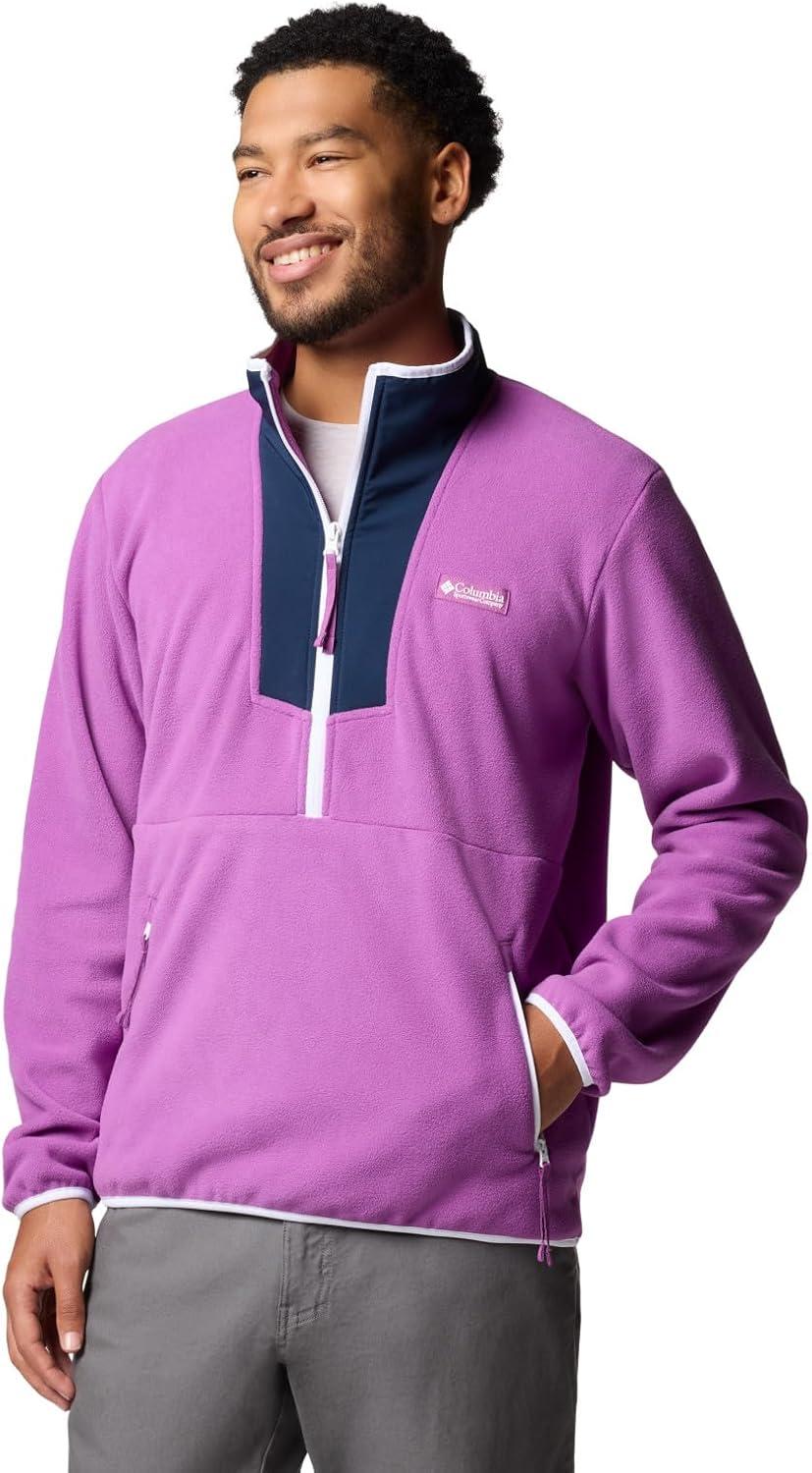 imageColumbia Mens Sequoia Grove Half Zip FleeceRazzleColl Navy