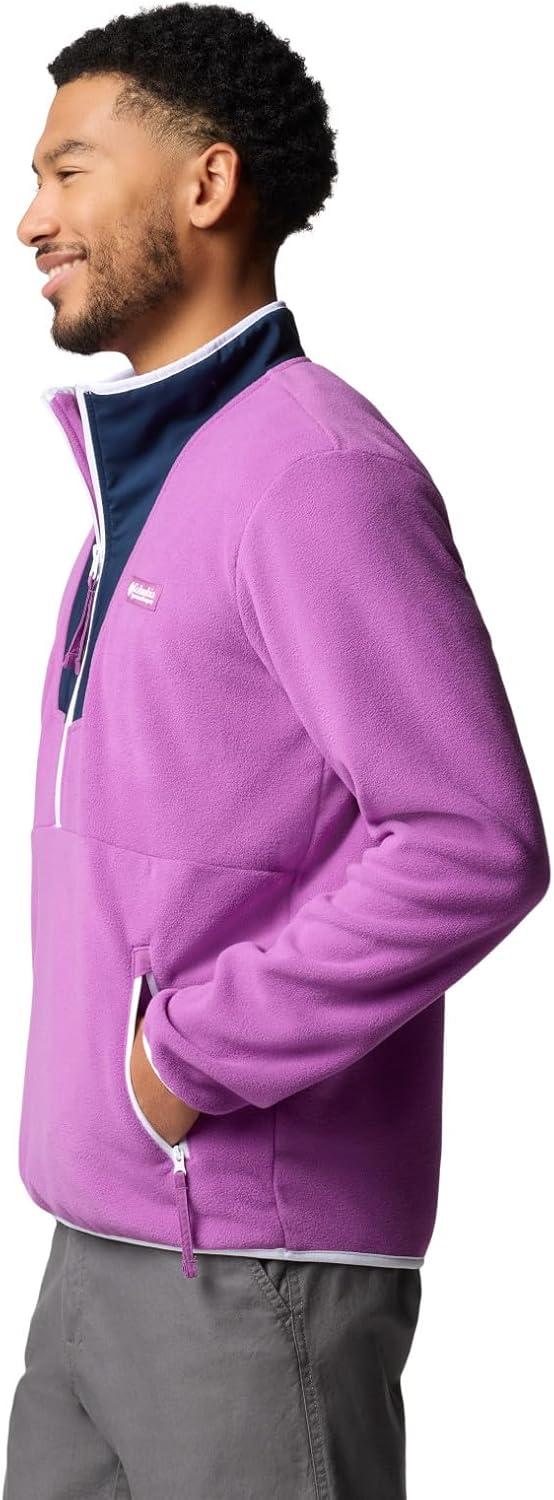 imageColumbia Mens Sequoia Grove Half Zip FleeceRazzleColl Navy