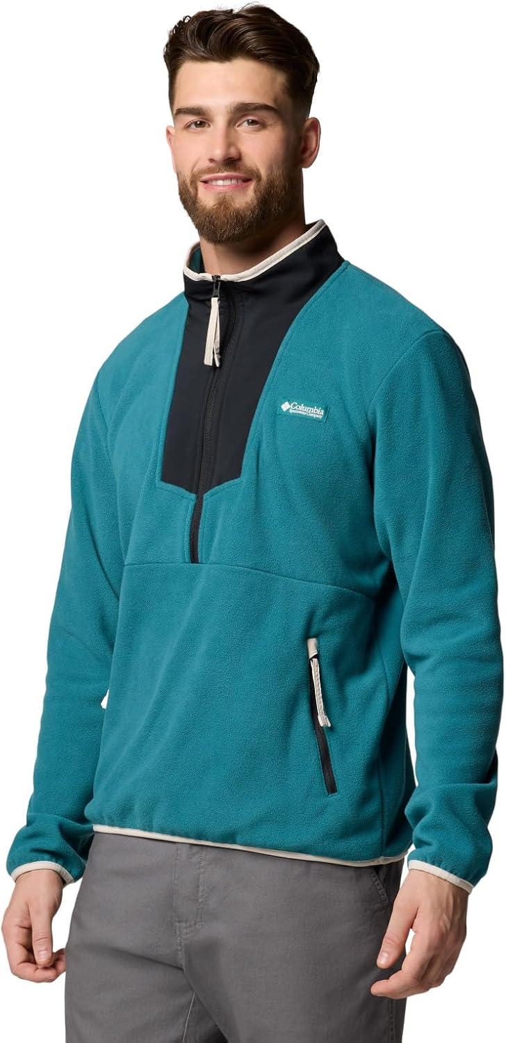 imageColumbia Mens Sequoia Grove Half Zip FleeceRiver BlueBlack