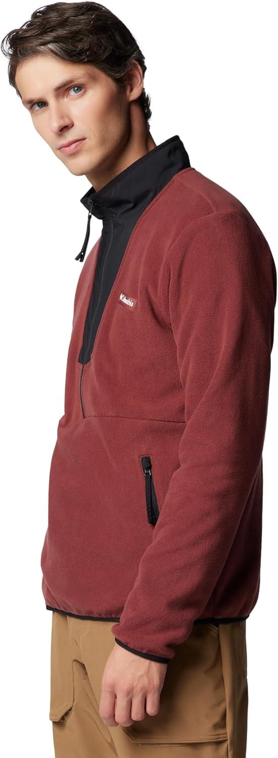 imageColumbia Mens Sequoia Grove Half Zip FleeceSpiceBlackSpicy Pulls