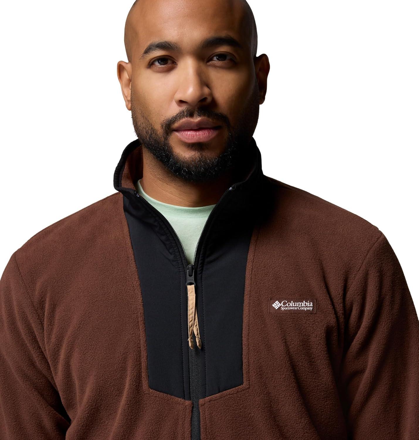 imageColumbia Mens Sequoia Grove Half Zip FleeceTobaccoBlack