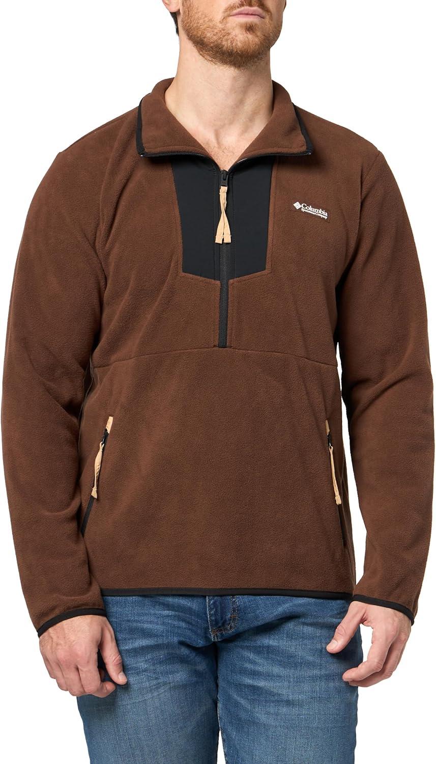 imageColumbia Mens Sequoia Grove Half Zip FleeceTobaccoBlack