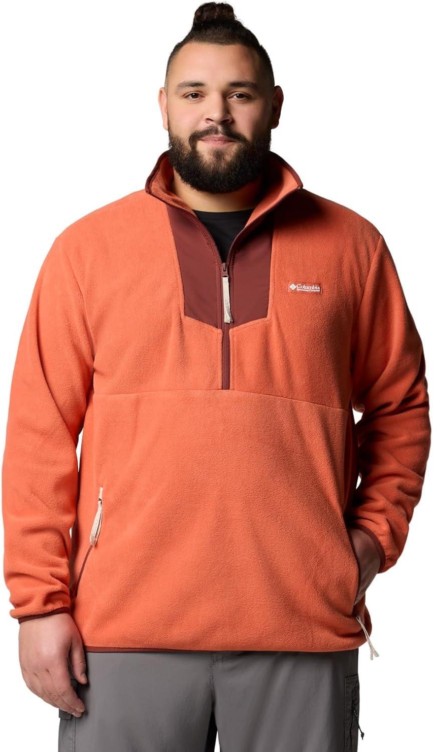 imageColumbia Mens Sequoia Grove Half Zip FleeceTuscanSpice