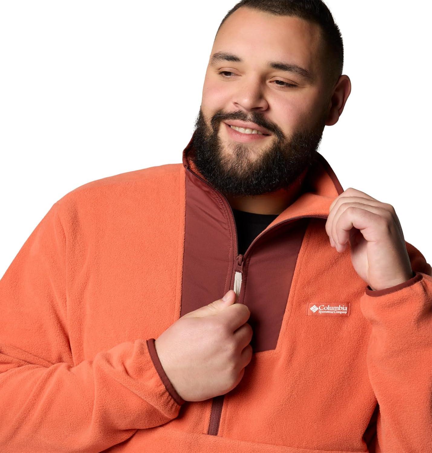 imageColumbia Mens Sequoia Grove Half Zip FleeceTuscanSpice