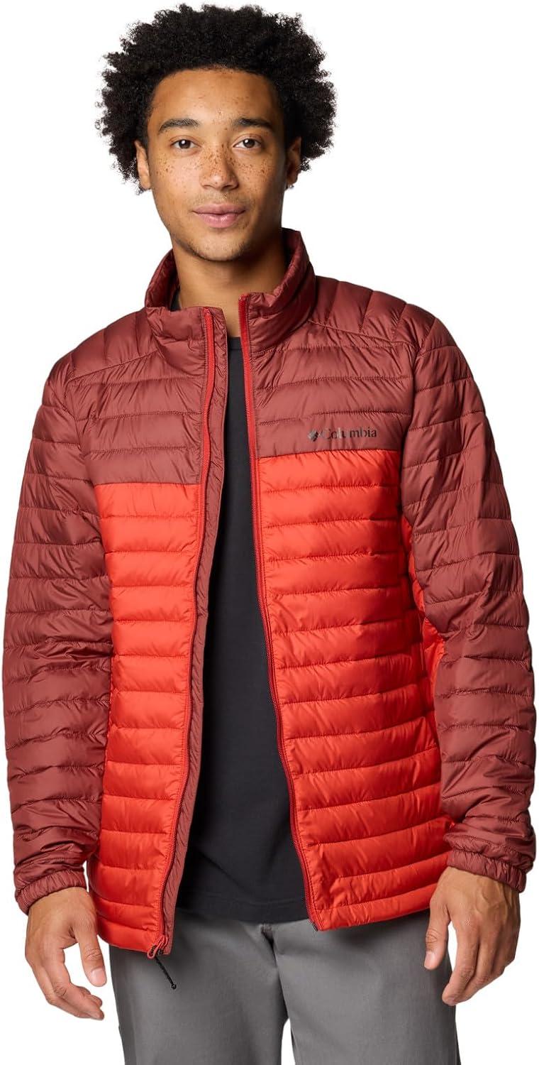 imageColumbia Mens Silver Falls II JacketSail RedSpice