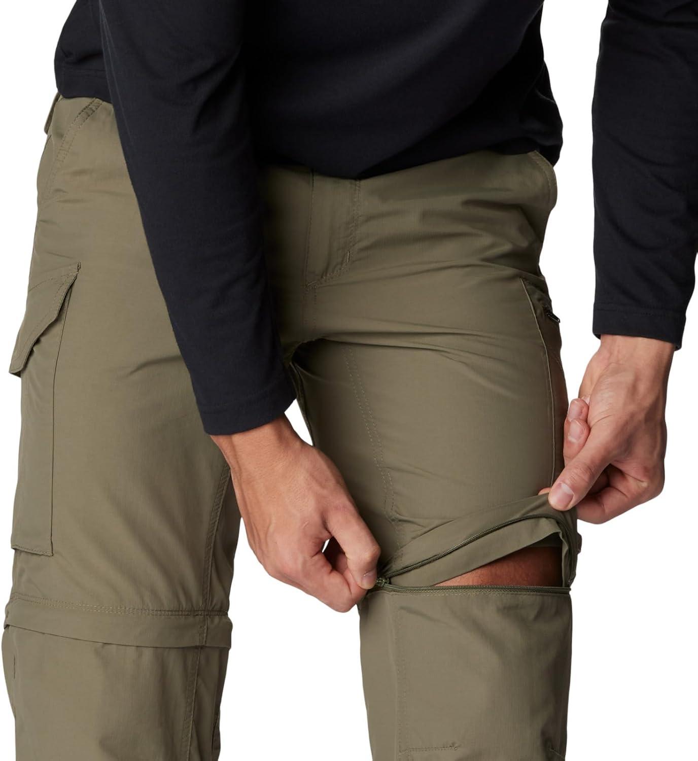 imageColumbia Mens Silver Ridge Convertible PantStone Green