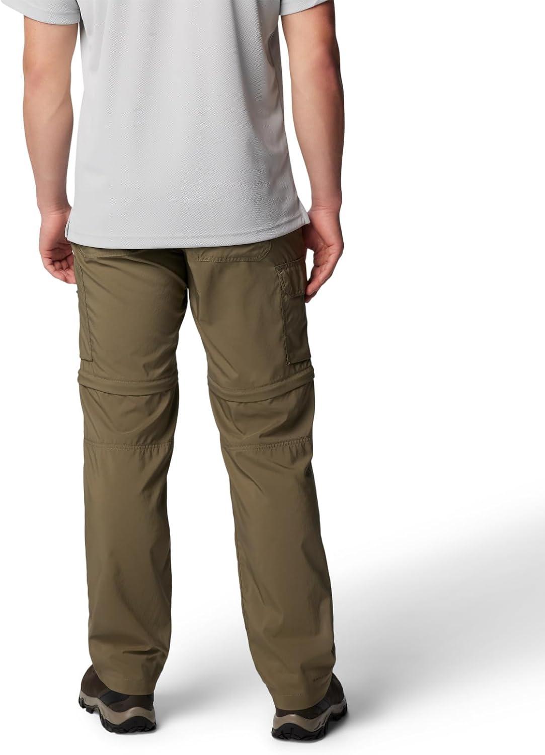 imageColumbia Mens Silver Ridge Utility Convertible Hiking PantStone Green