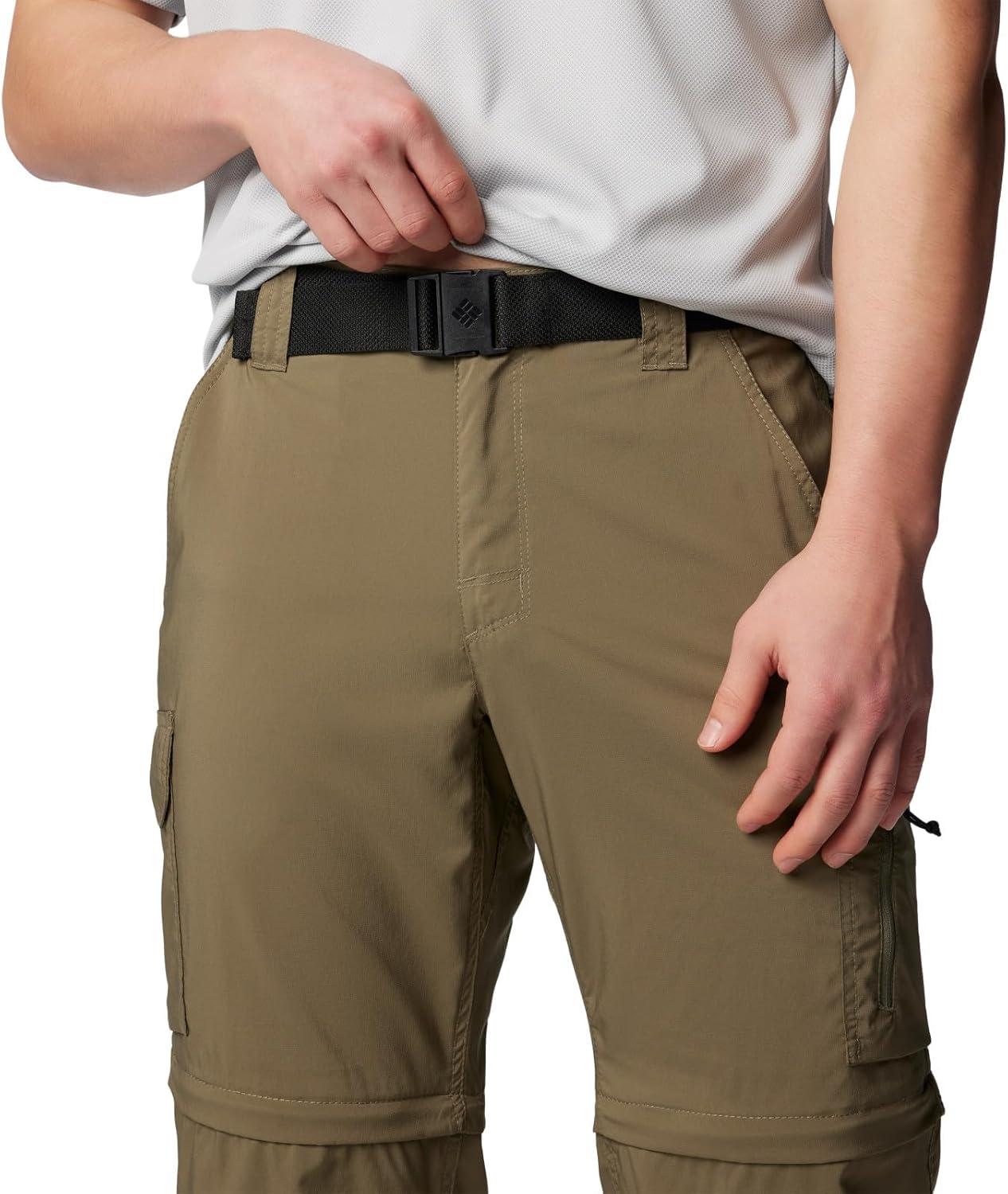 imageColumbia Mens Silver Ridge Utility Convertible Hiking PantStone Green