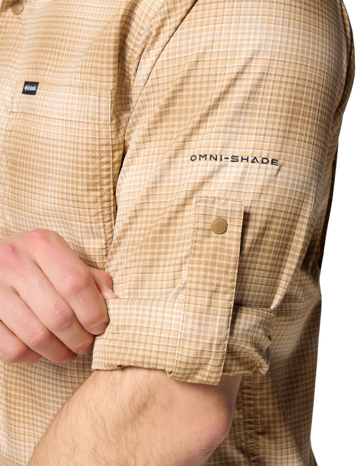 imageColumbia Mens Silver Ridge Utility Lite Plaid Long SleeveDelta Ridge Ombre