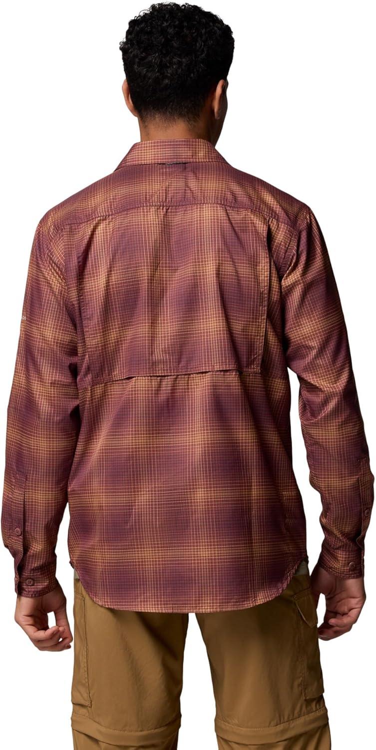 imageColumbia Mens Silver Ridge Utility Lite Plaid Long SleeveSpice Ridge Ombre