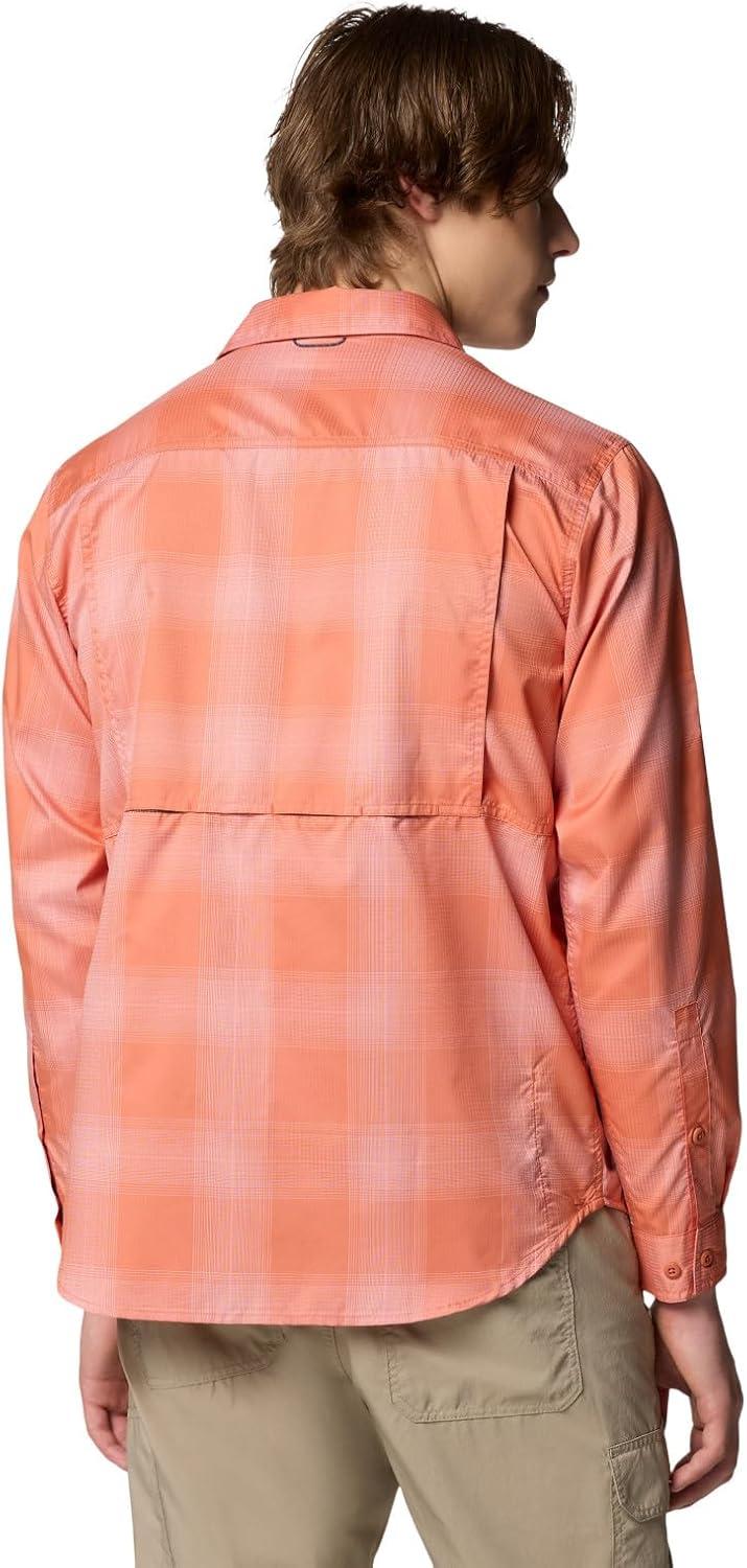 imageColumbia Mens Silver Ridge Utility Lite Plaid Long SleeveTuscan Large Blur Check