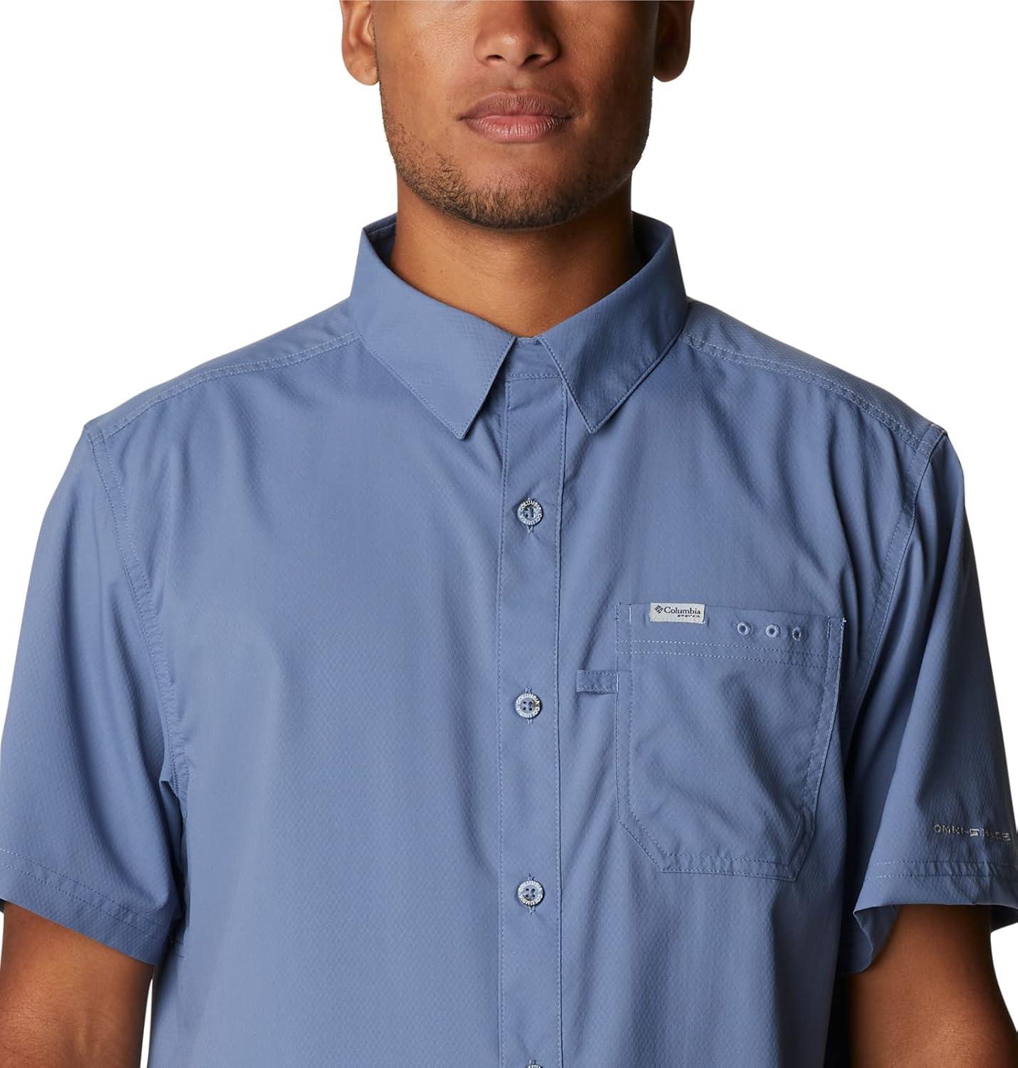 imageColumbia Mens Slack Tide Camp ShirtBluestone