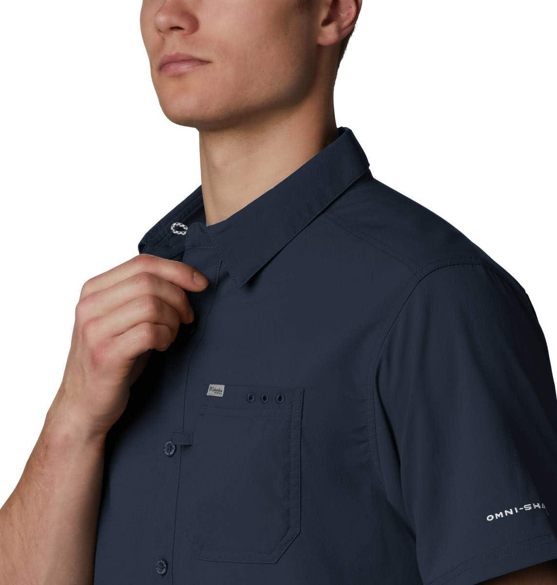 imageColumbia Mens Slack Tide Camp ShirtCollegiate Navy