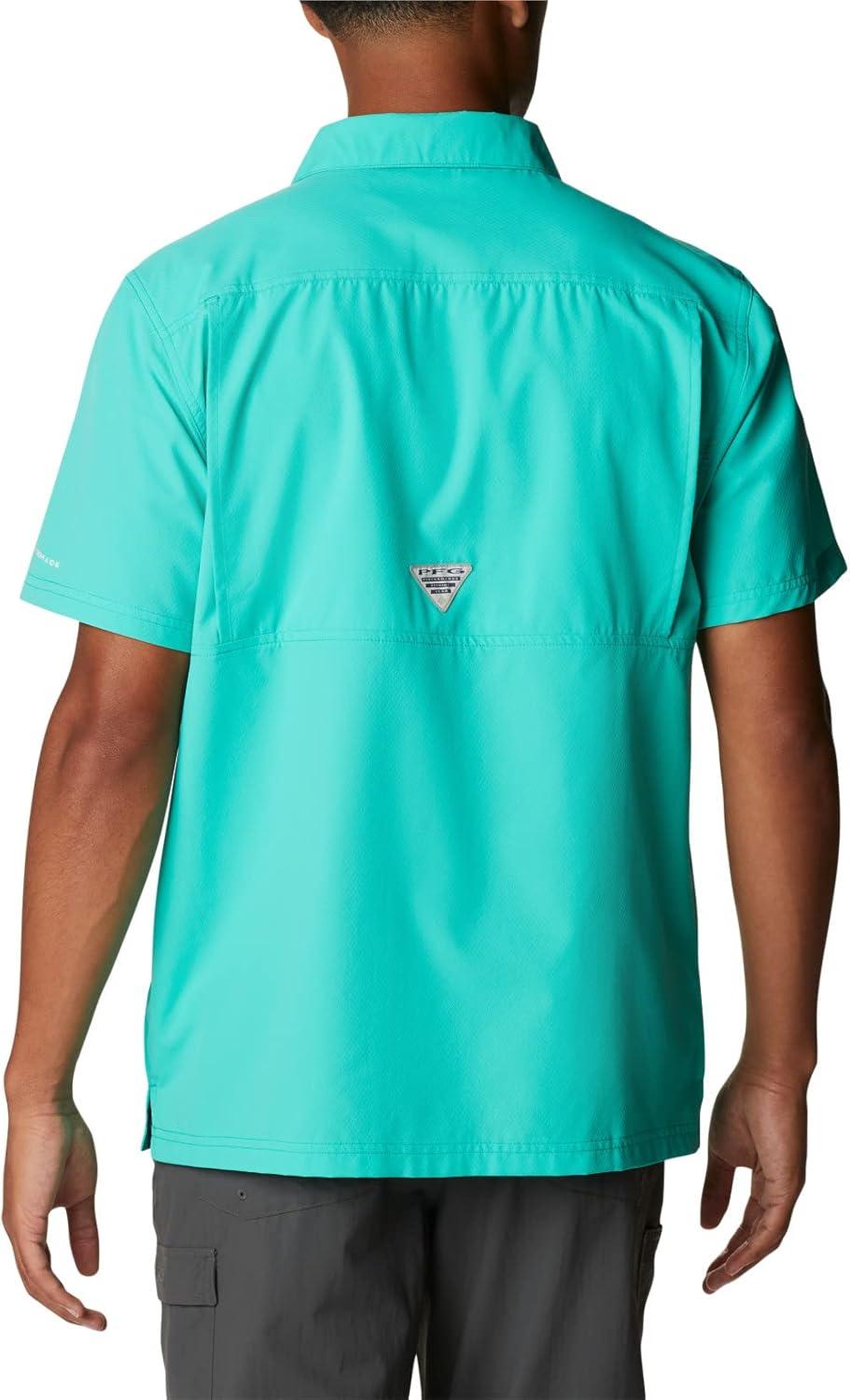 imageColumbia Mens Slack Tide Camp ShirtElectric Turquoise