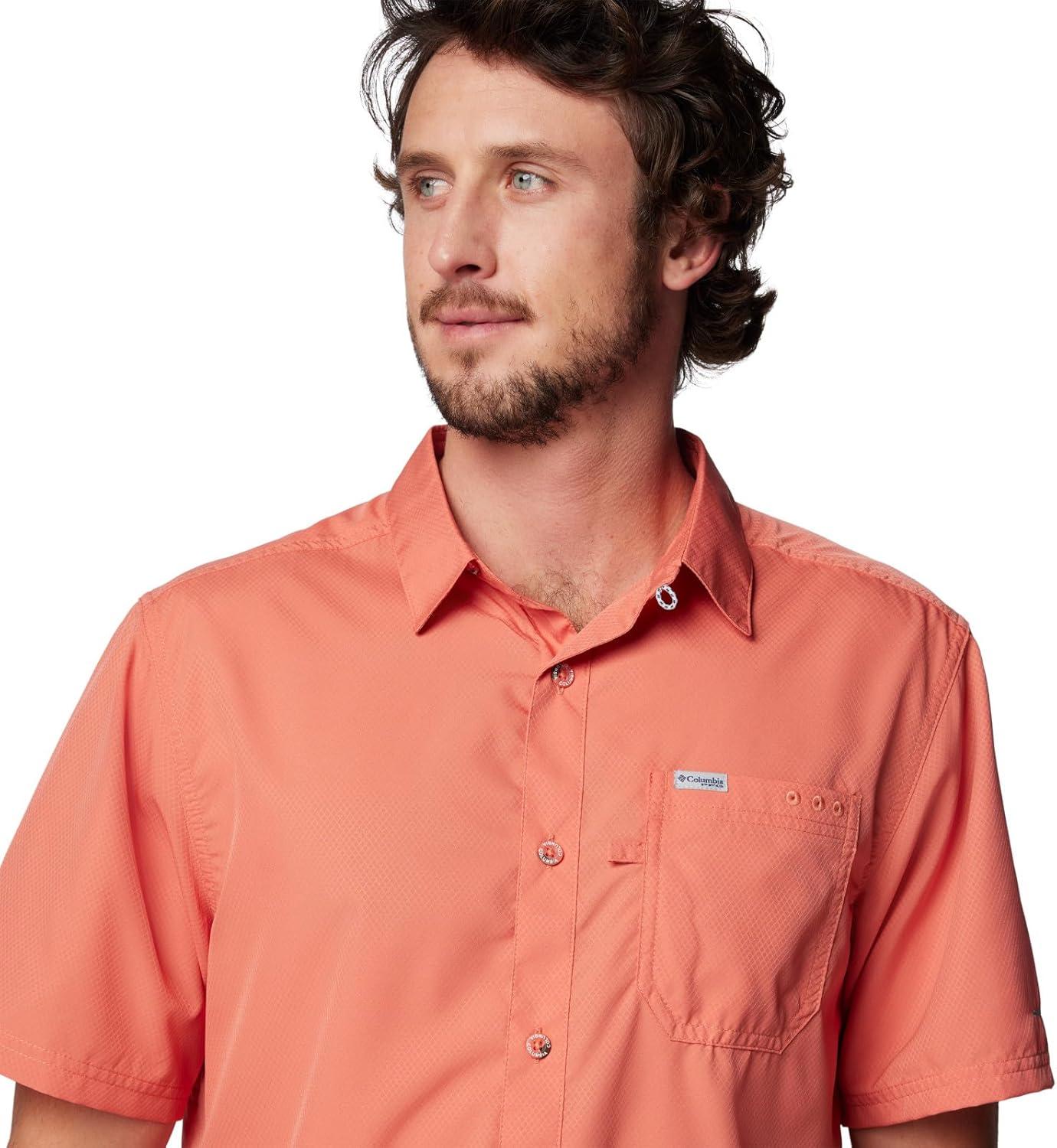 imageColumbia Mens Slack Tide Camp ShirtFaded Peach