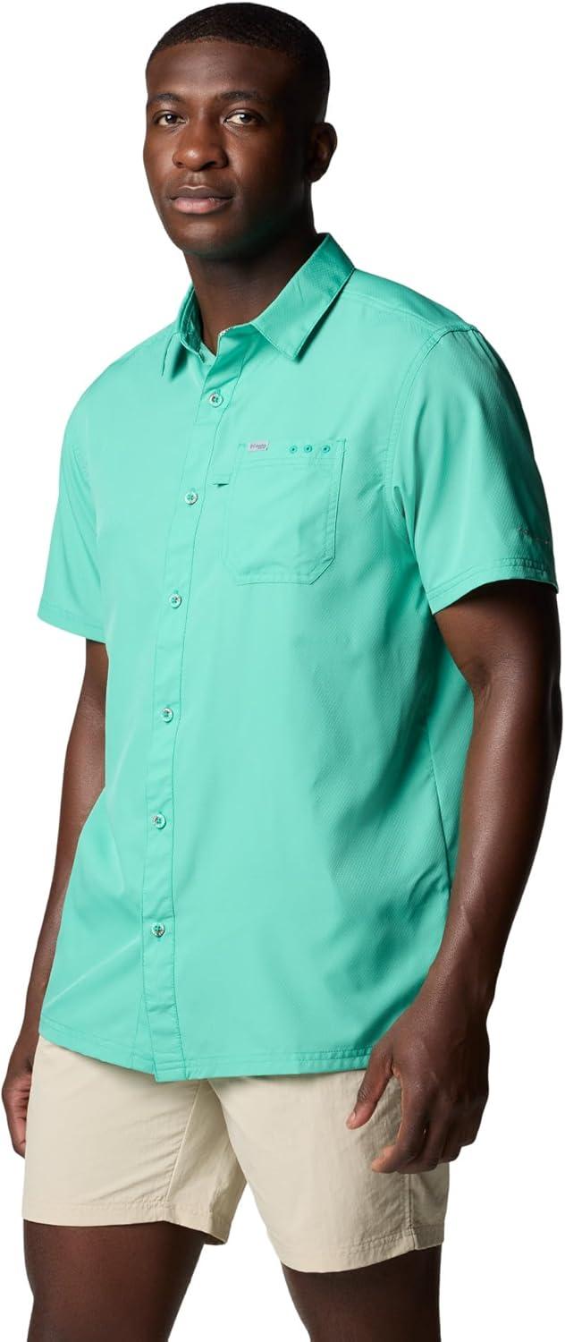imageColumbia Mens Slack Tide Camp ShirtGlaze Green