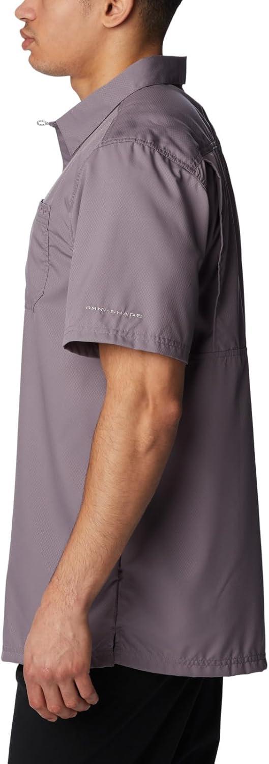 imageColumbia Mens Slack Tide Camp ShirtGranite Purple