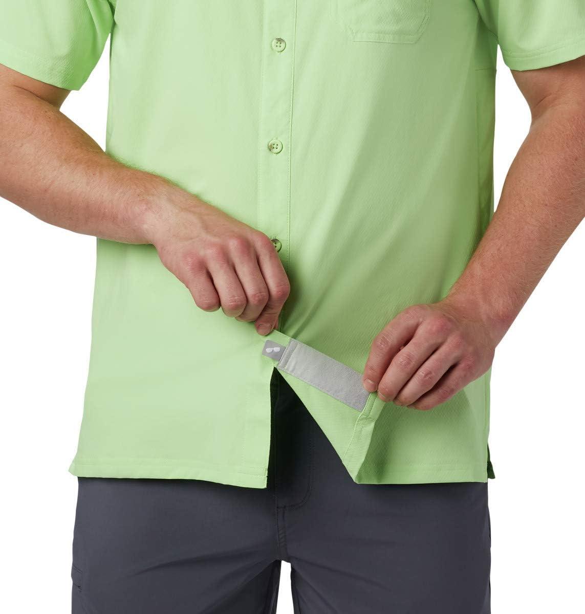 imageColumbia Mens Slack Tide Camp ShirtJade Lime