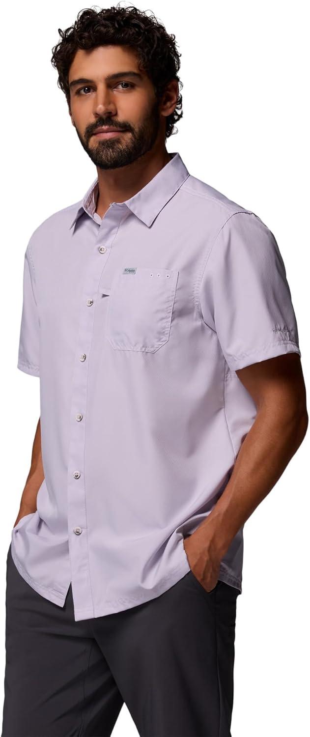 imageColumbia Mens Slack Tide Camp ShirtLavender Pearl