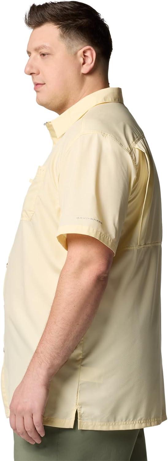 imageColumbia Mens Slack Tide Camp ShirtLemon Wash