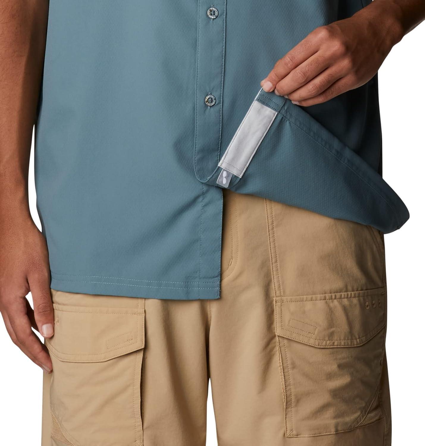 imageColumbia Mens Slack Tide Camp ShirtMetal