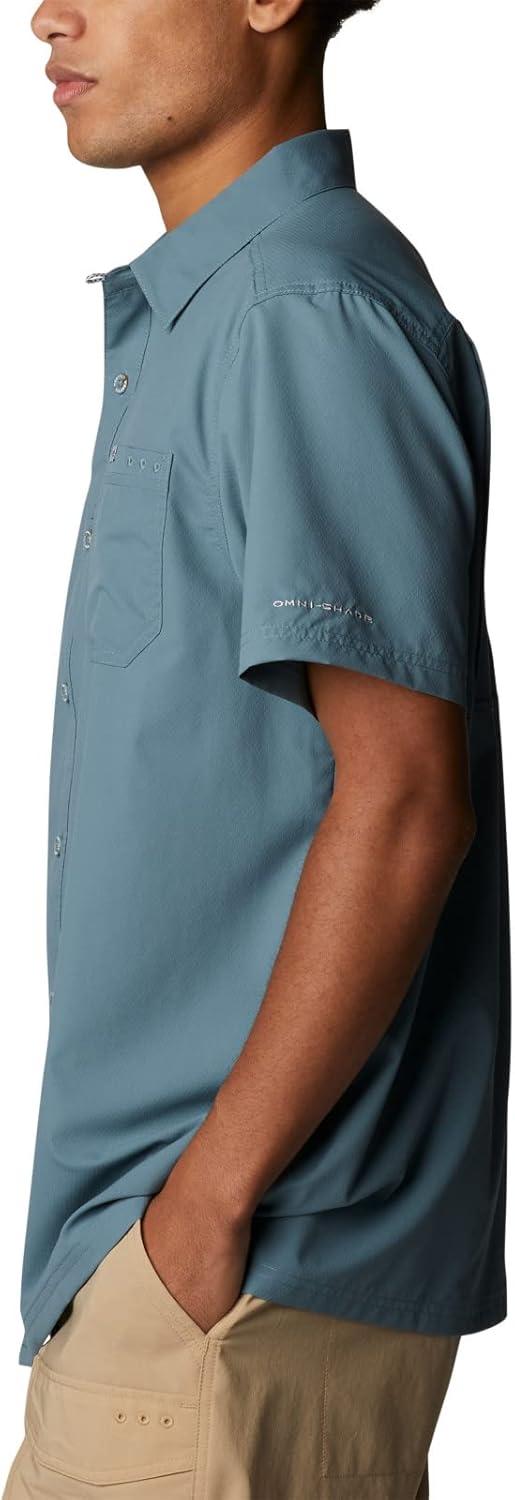 imageColumbia Mens Slack Tide Camp ShirtMetal