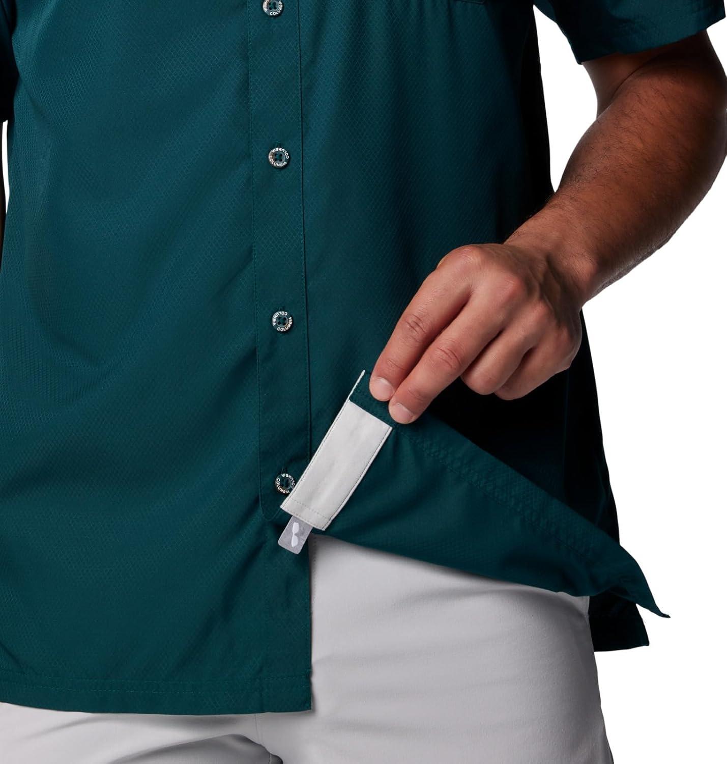 imageColumbia Mens Slack Tide Camp ShirtMidnight Teal