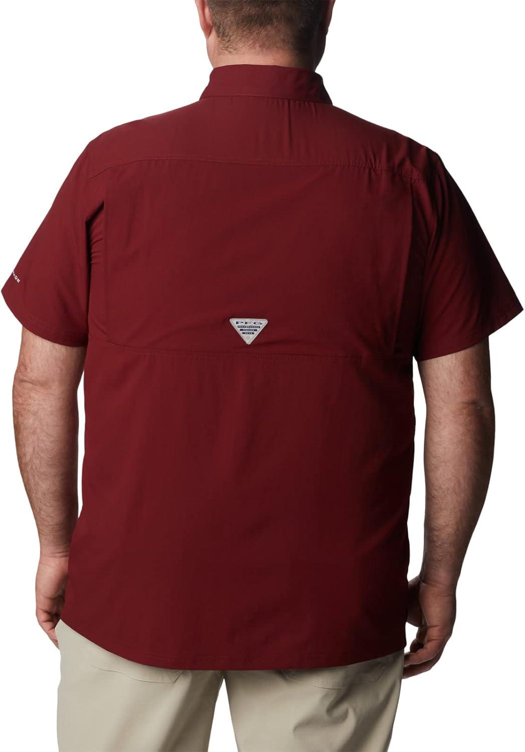 imageColumbia Mens Slack Tide Camp ShirtRed Jasper