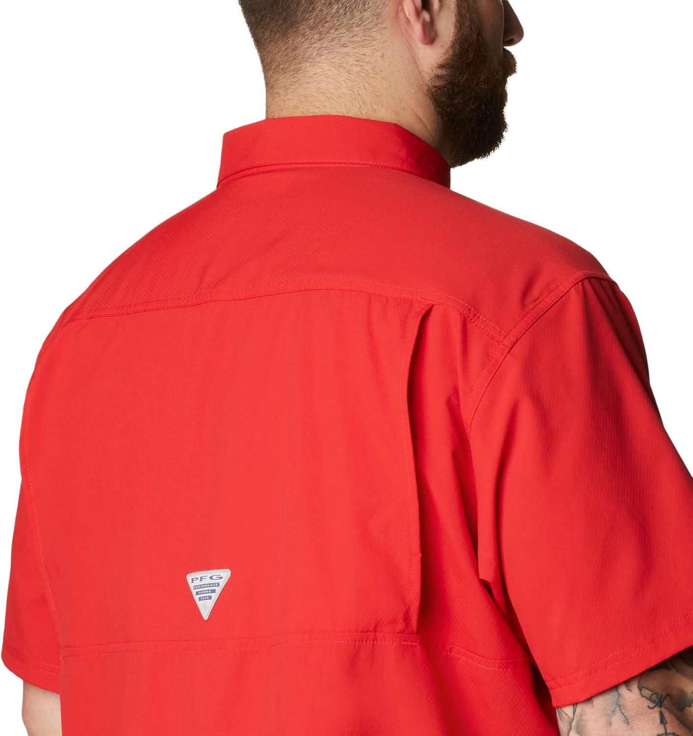 imageColumbia Mens Slack Tide Camp ShirtRed Spark