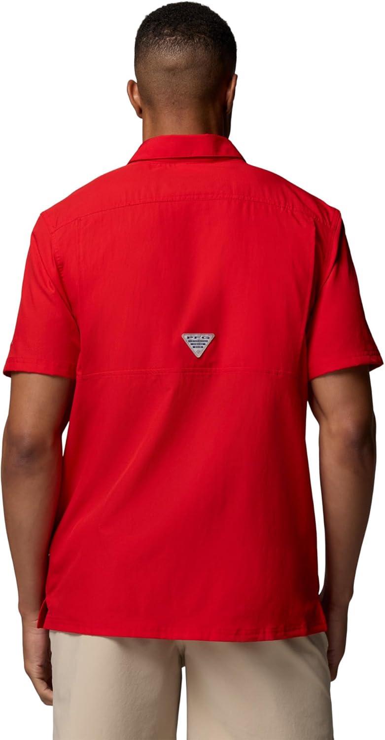 imageColumbia Mens Slack Tide Camp ShirtRed Spark