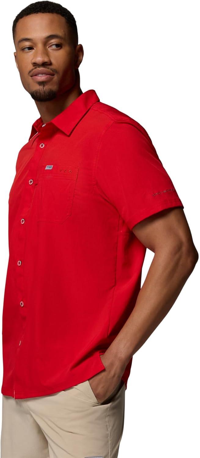 imageColumbia Mens Slack Tide Camp ShirtRed Spark