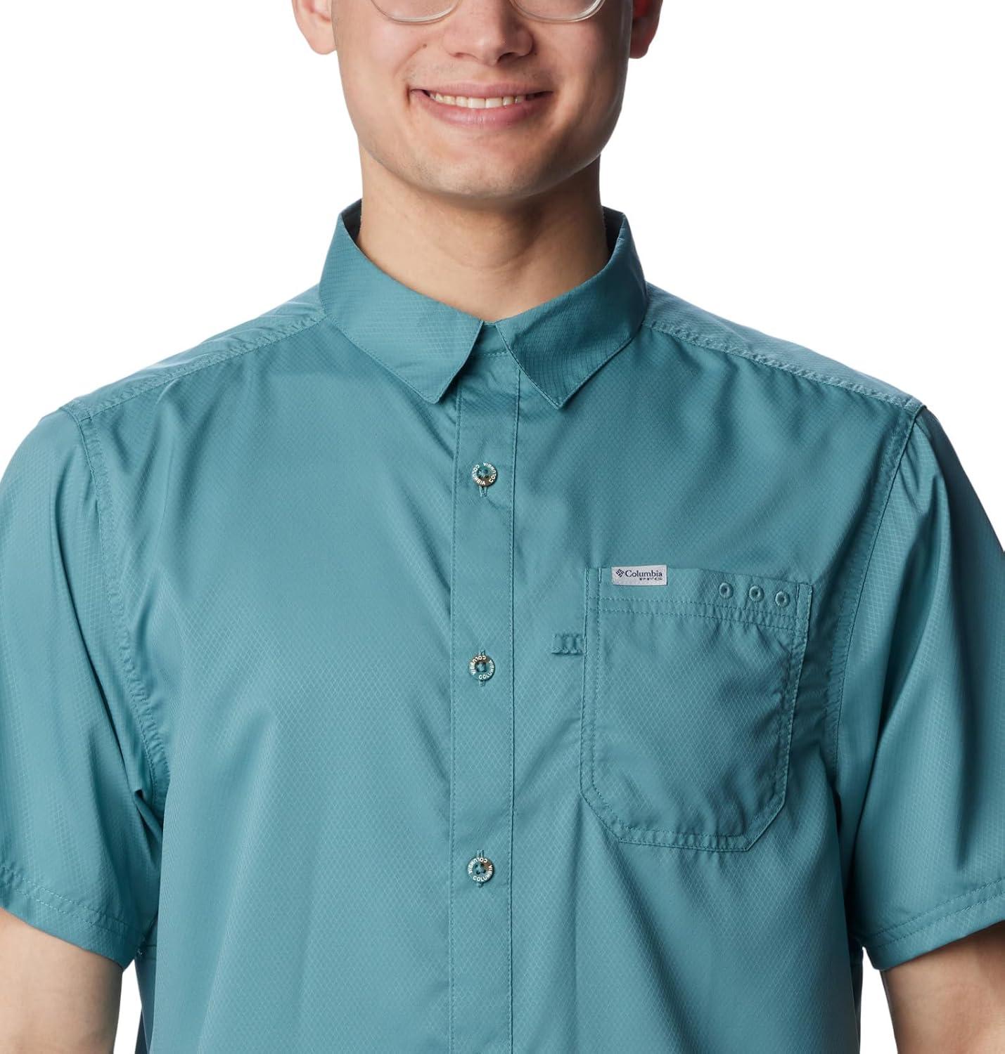 imageColumbia Mens Slack Tide Camp ShirtTranquil Teal