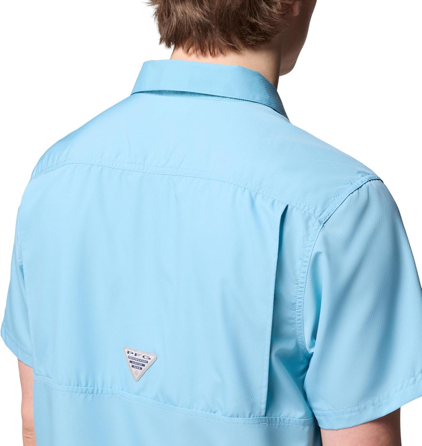 imageColumbia Mens Slack Tide Camp ShirtVintage Blue