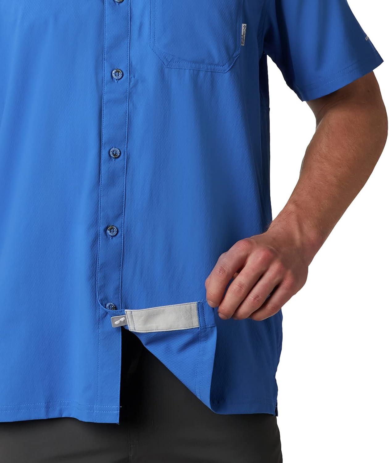 imageColumbia Mens Slack Tide Camp ShirtVivid Blue