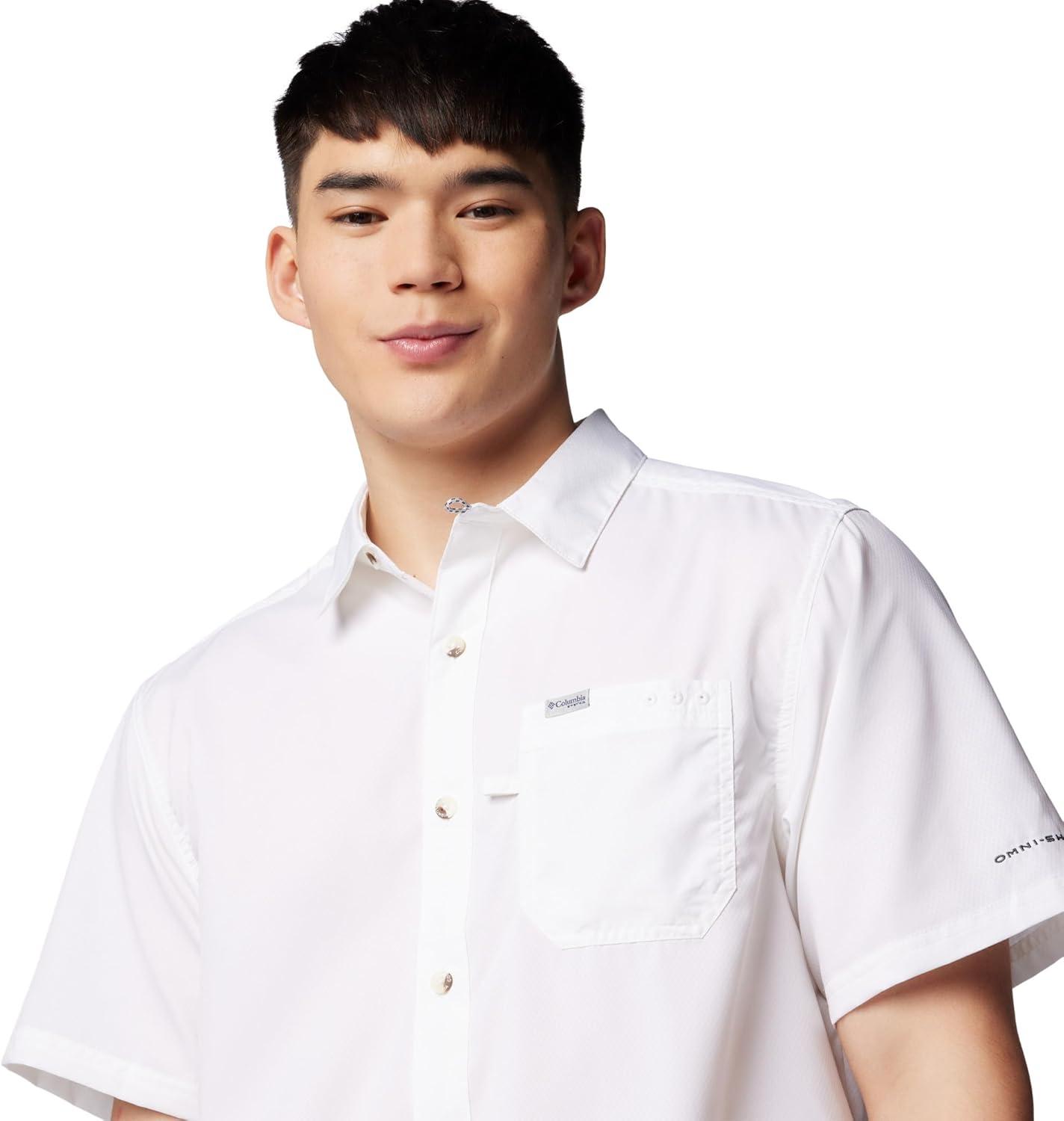 imageColumbia Mens Slack Tide Camp ShirtWhite