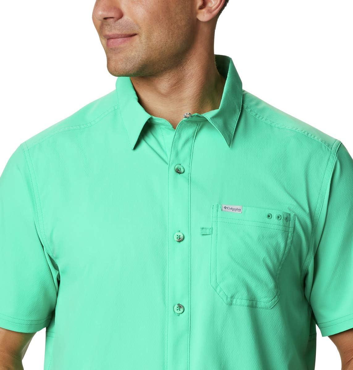 imageColumbia Mens Slack Tide Camp ShirtWinter Green
