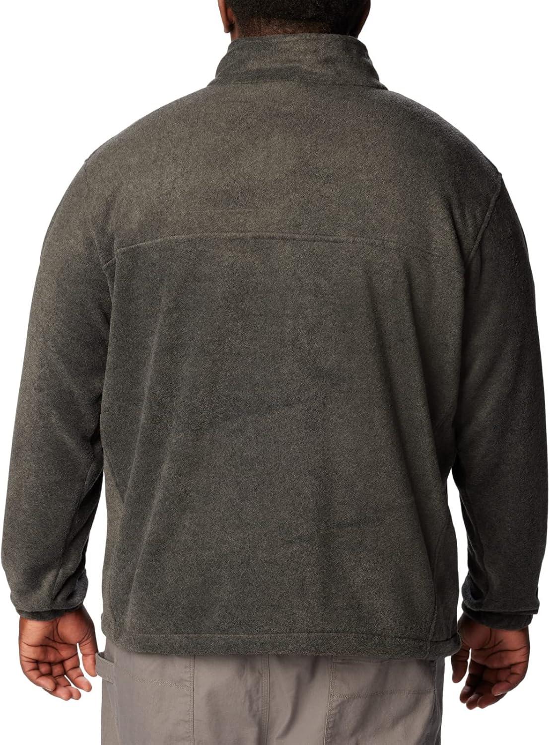 imageColumbia Mens Steens Mountain Half Zip Soft Fleece JacketCharcoal Heather