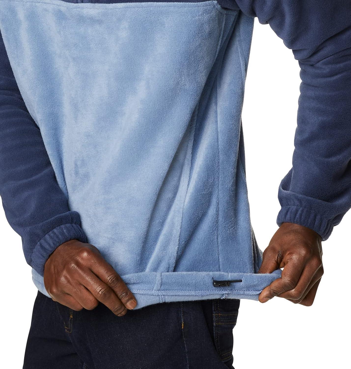 imageColumbia Mens Steens Mountain Half Zip Soft Fleece JacketCollegiate NavyBluestone