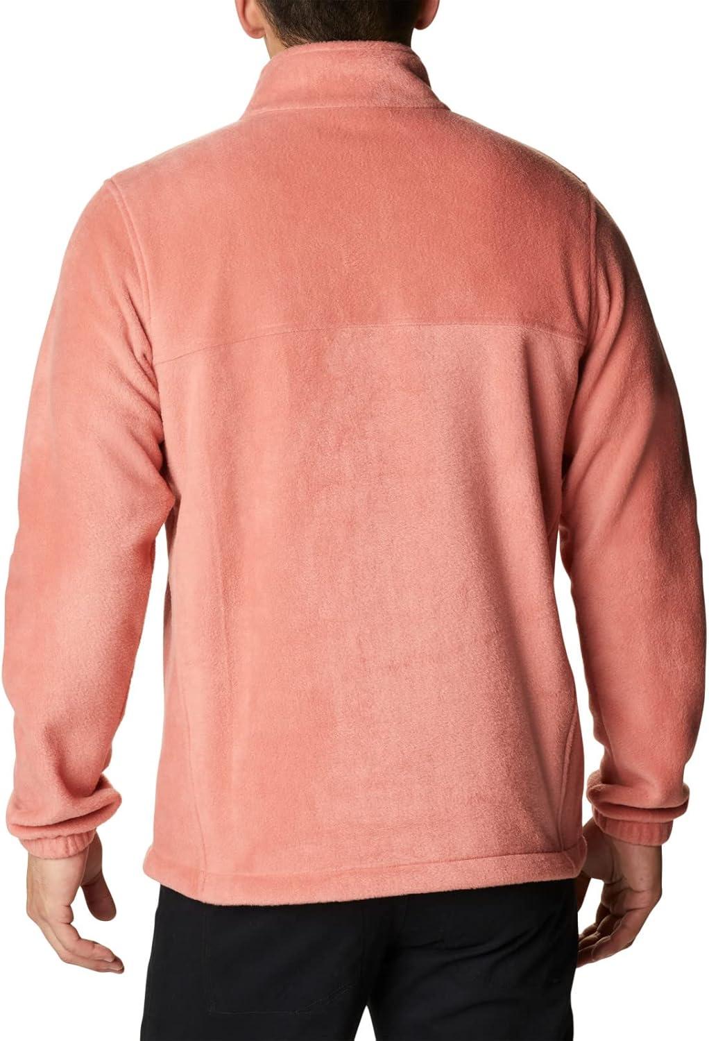imageColumbia Mens Steens Mountain Half Zip Soft Fleece JacketDark Coral