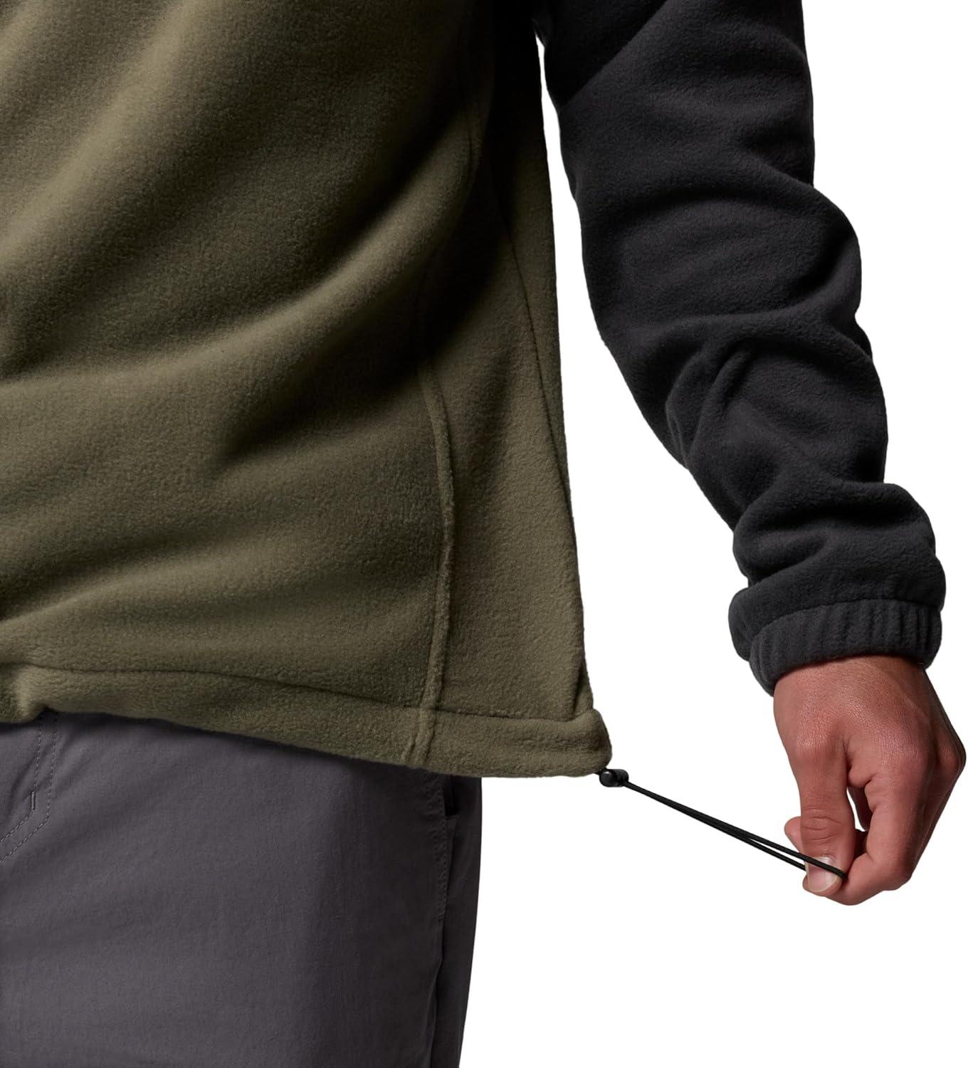 imageColumbia Mens Steens Mountain Half Zip Soft Fleece JacketShark Stone Green