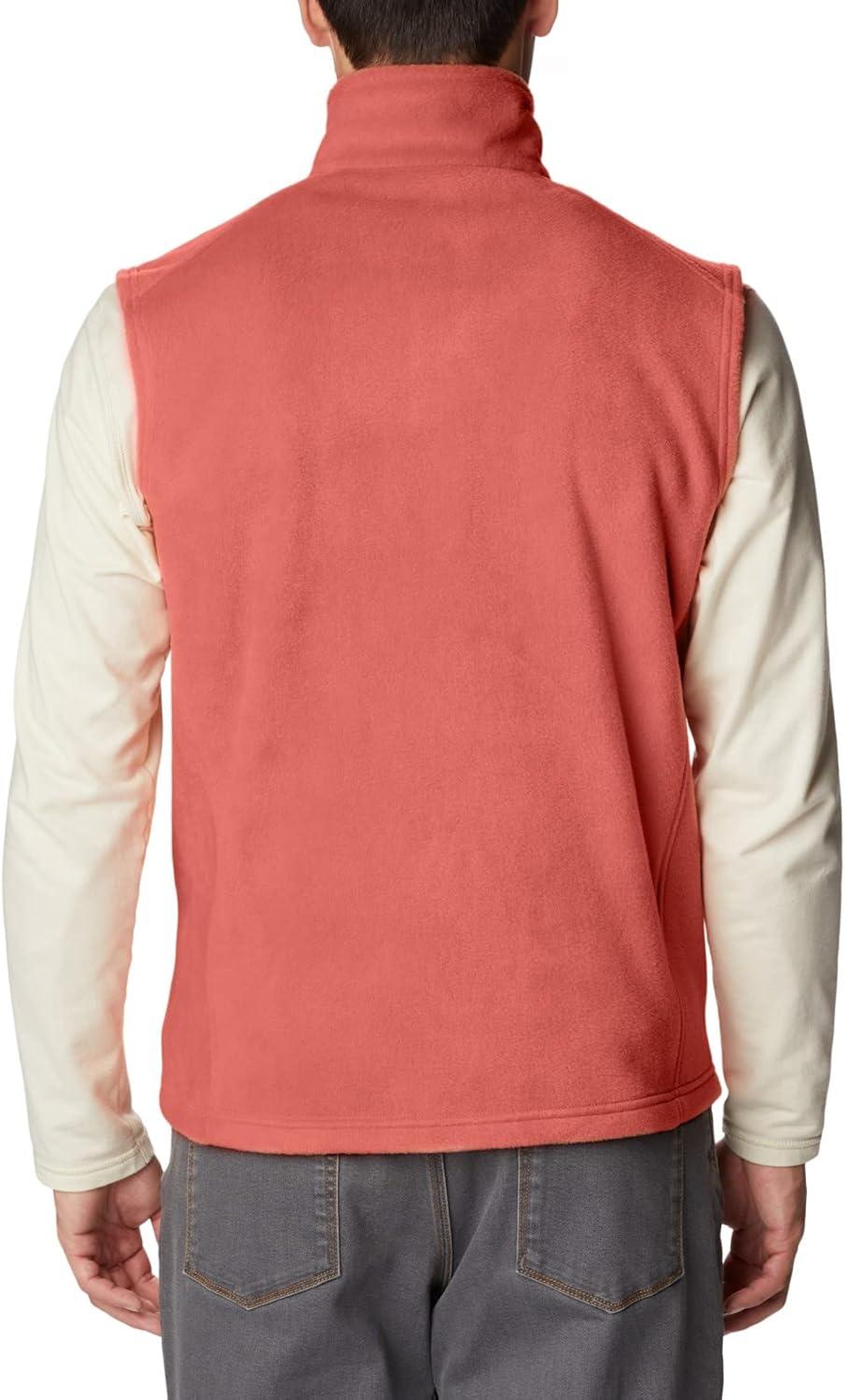 imageColumbia Mens Steens Mountain VestDark Coral