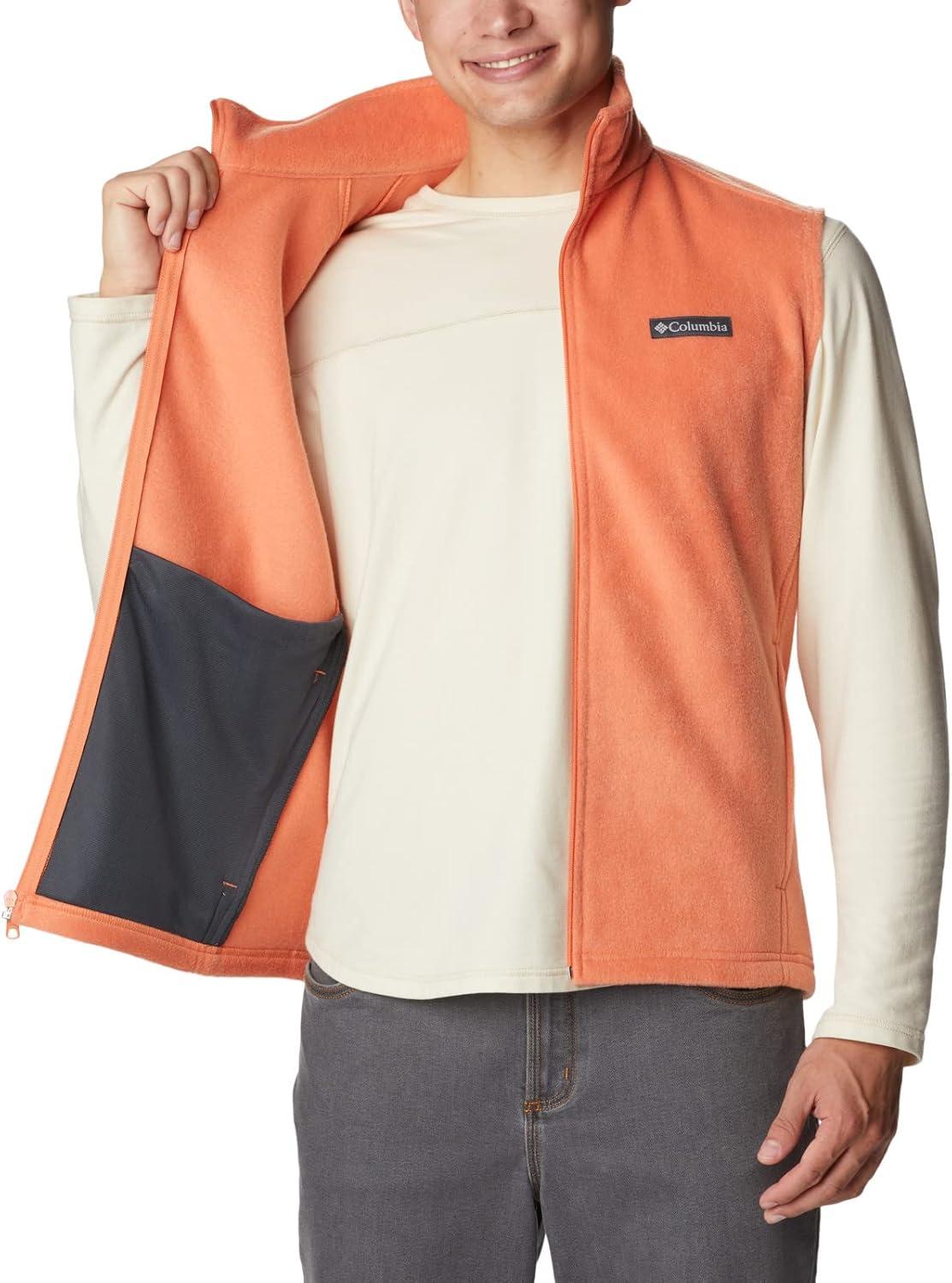 imageColumbia Mens Steens Mountain VestDesert Orange
