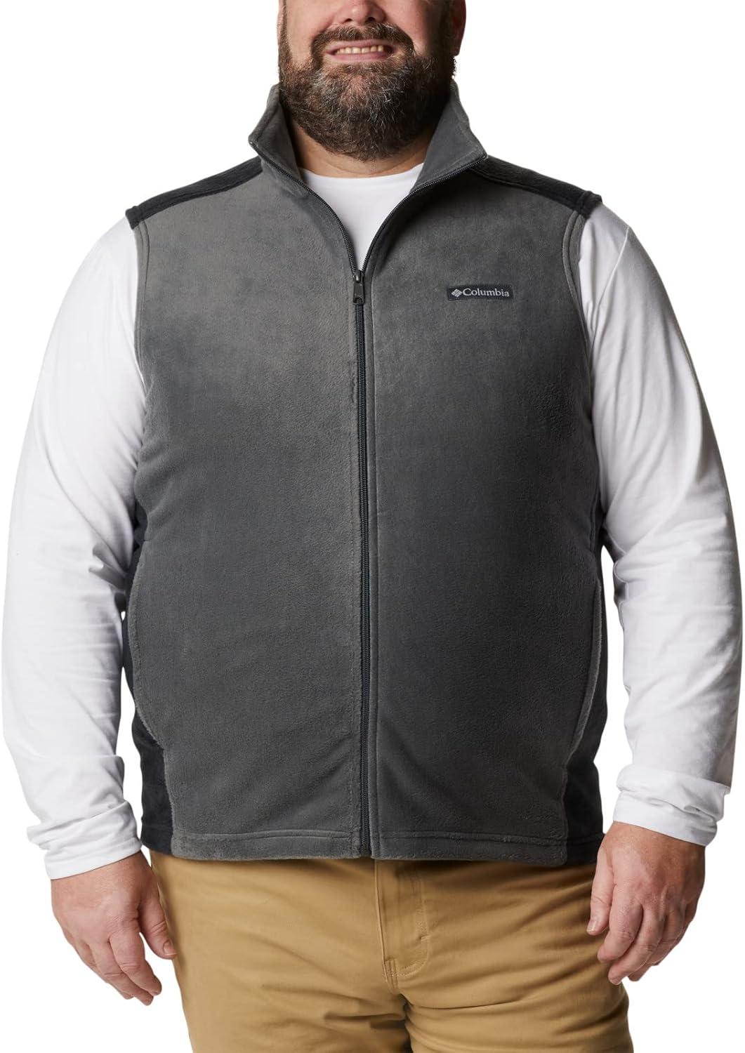 imageColumbia Mens Steens Mountain VestGrillBlack