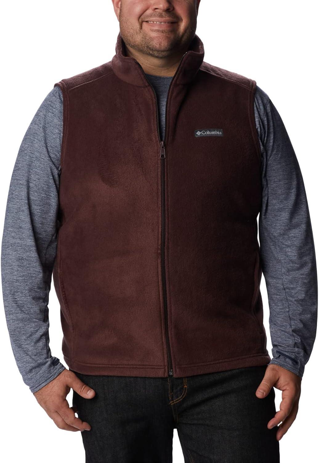 imageColumbia Mens Steens Mountain VestRed Lodge