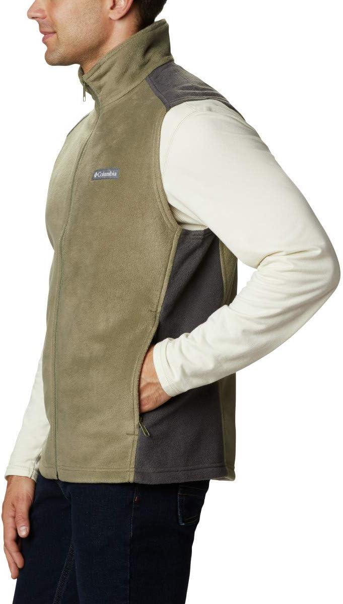 imageColumbia Mens Steens Mountain VestStone GreenShark