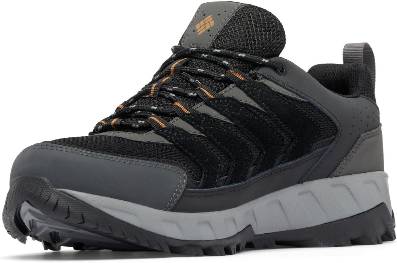 imageColumbia Mens Strata Trail Low Waterproof Hiking ShoesBlackElk
