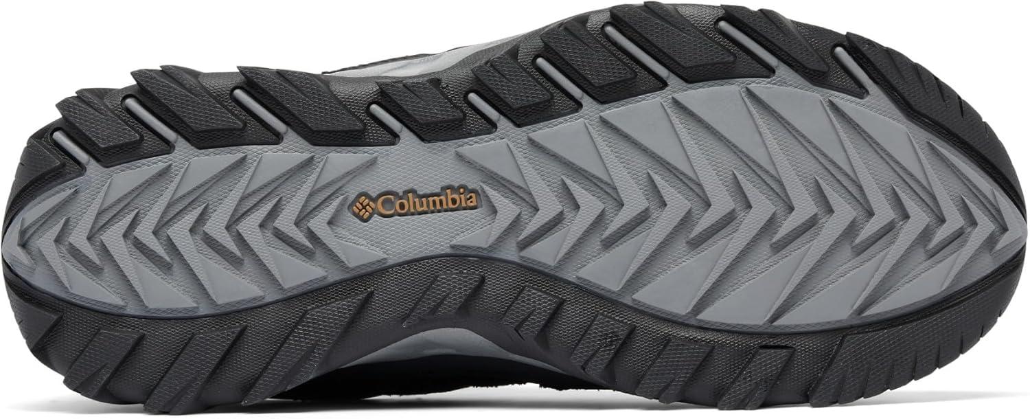 imageColumbia Mens Strata Trail Low Waterproof Hiking ShoesBlackElk