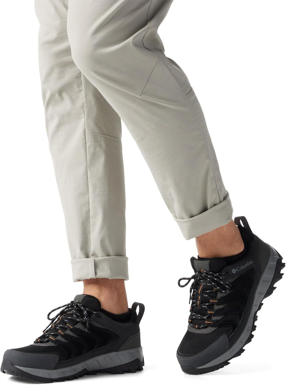 imageColumbia Mens Strata Trail Low Waterproof Hiking ShoesBlackElk