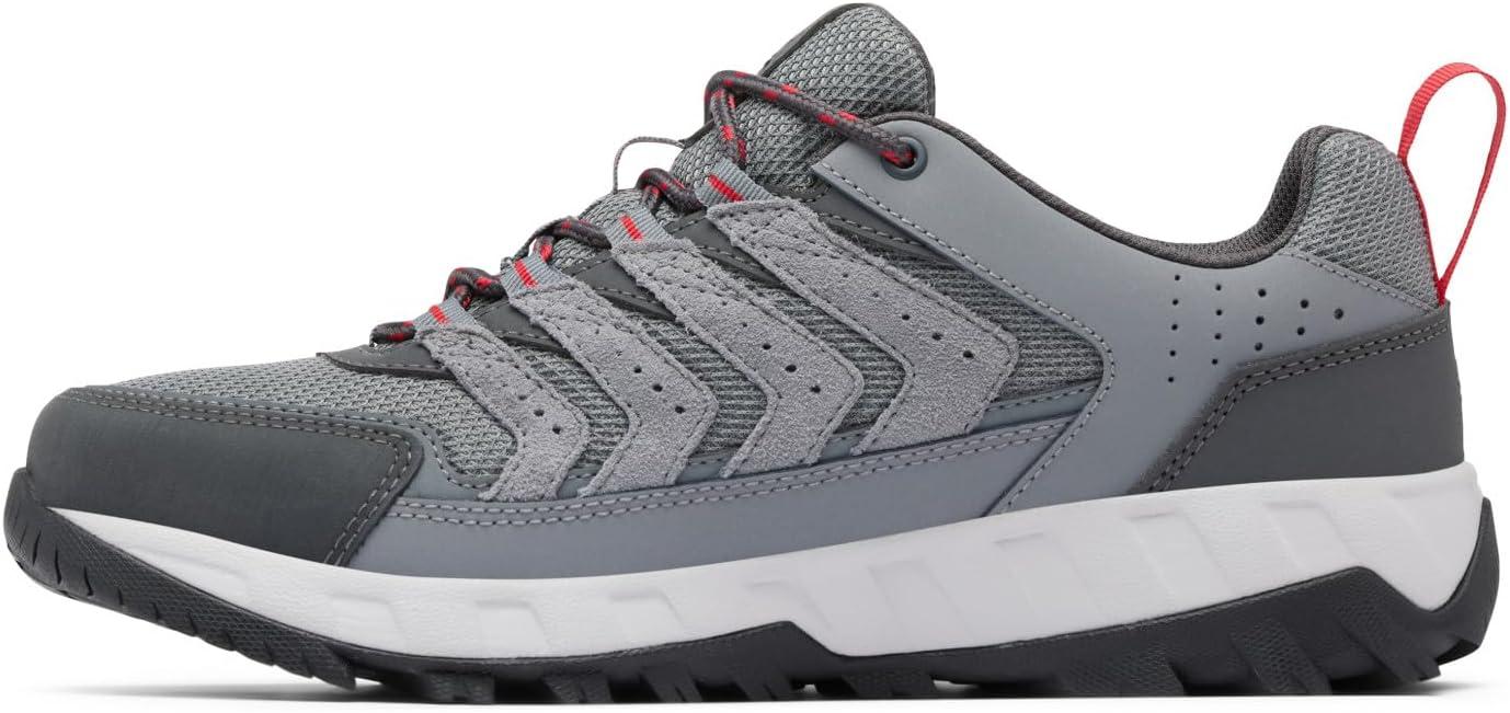 imageColumbia Mens Strata Trail LowTitanium Grey SteelMountain Red